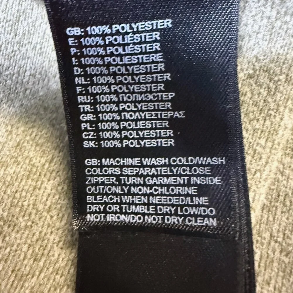 The North Face Tech 1/4 Zip‎ Fleece Men’s Medium Olive Green EUC